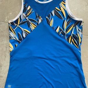Tail small turquoise sleeveless top